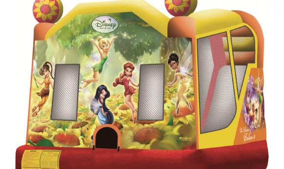 Disney Fairies 4-in-1 Jump, Shoot, Climb, and Slide Combo 