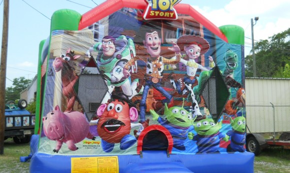 Toy Story 3 4-in-1 Jump, Shoot, Climb, and Slide Combo 