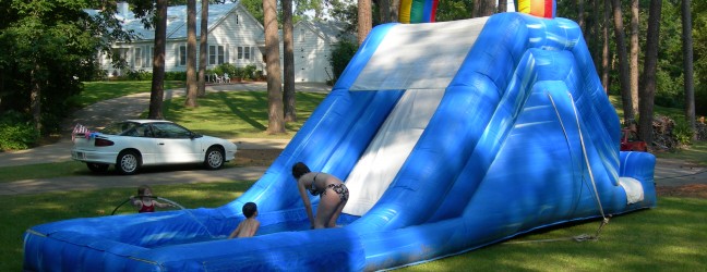 Lil’ Squirt Water Slide