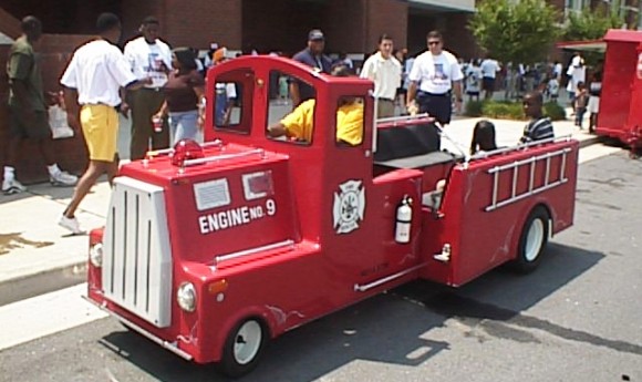Trackless Fire Truck 